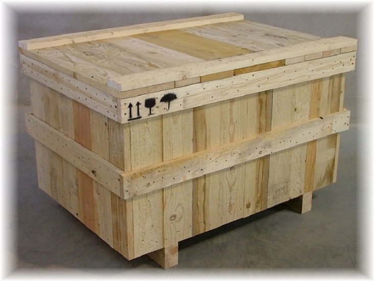Caisse en sciage Caisse en sciage